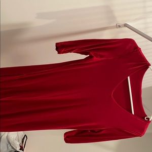Knee length body con dress
